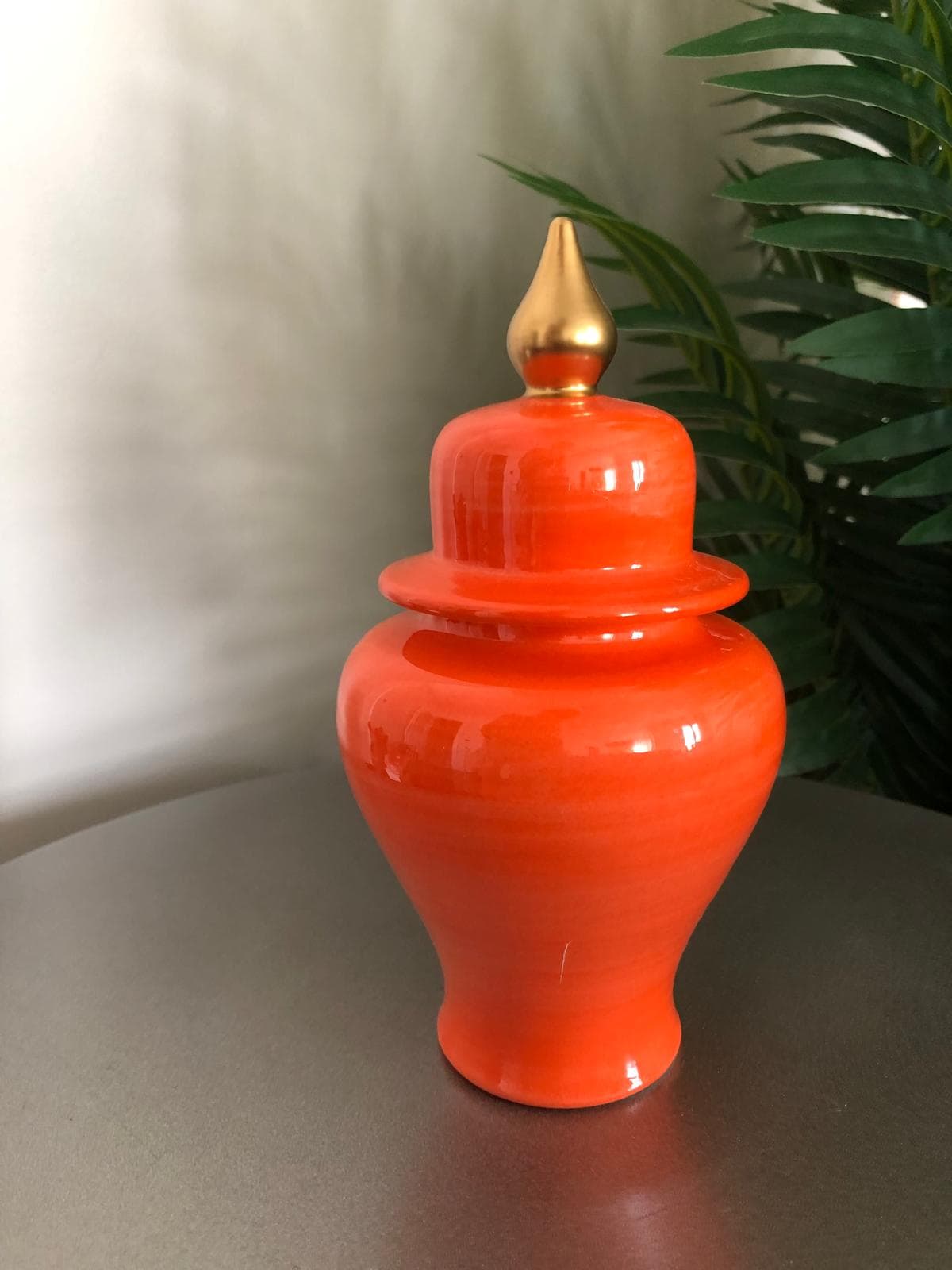 Turuncu Küçük Şah Küp 18cm