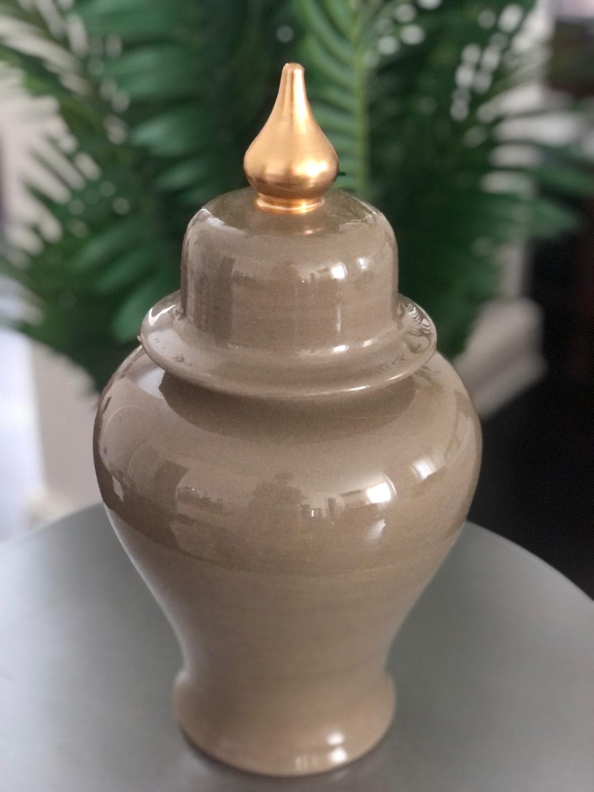 Vizon Gold Tutmalı El Boyama Küp 16x32cm